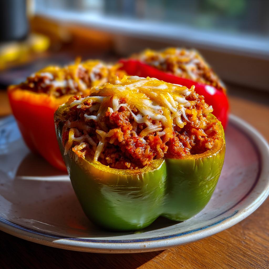 Easy Classic Stuffed Peppers Recipe - detail 3