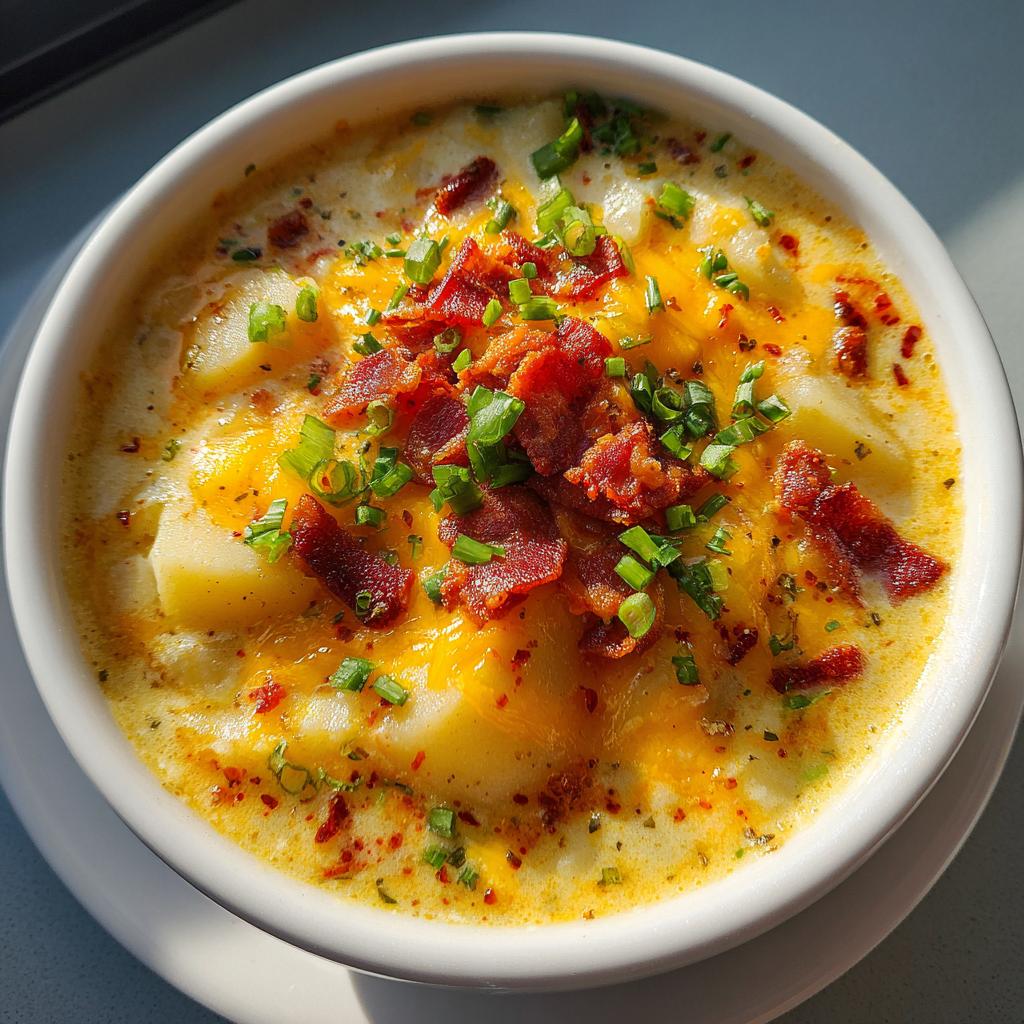 Easy Crockpot Potato Soup Recipe - detail 4