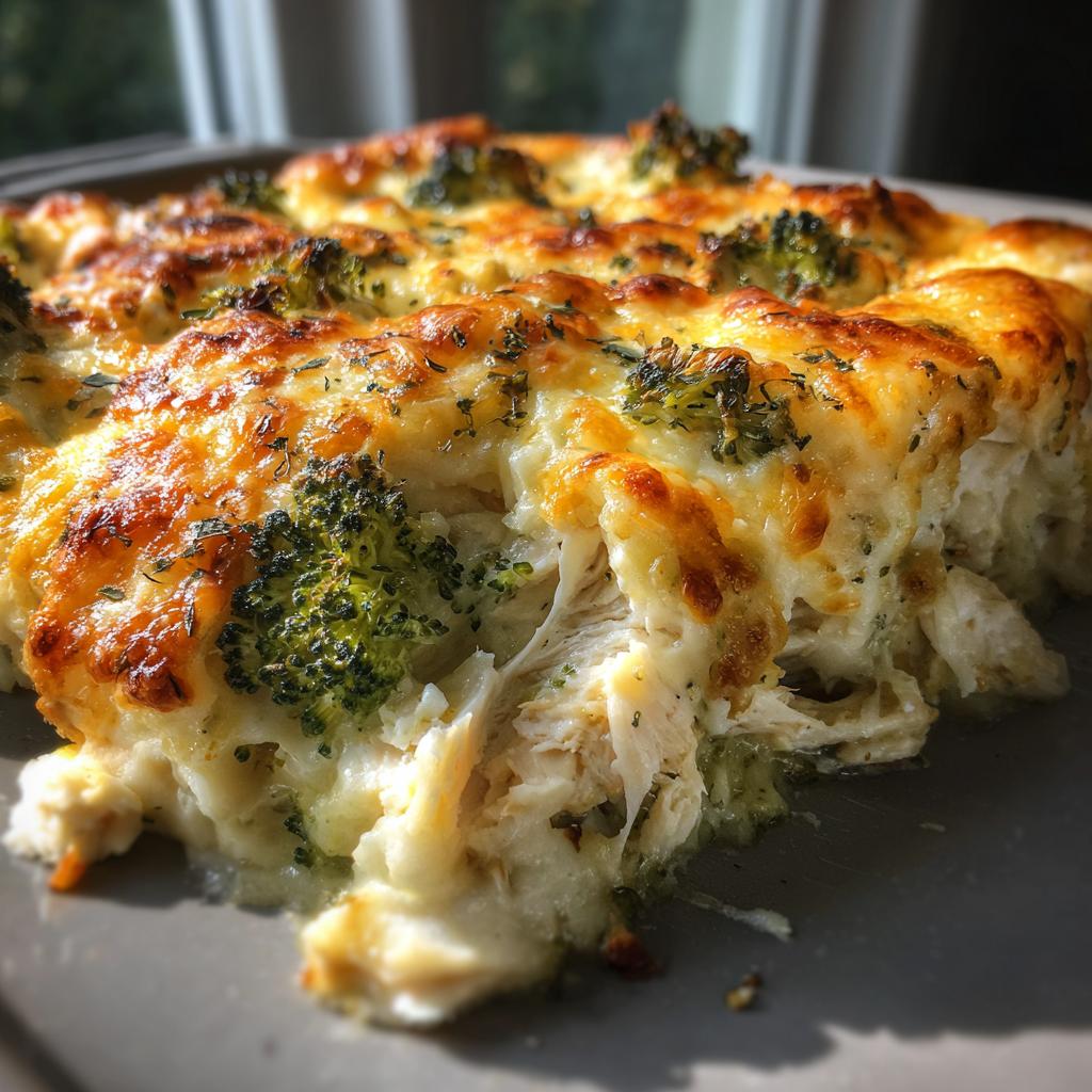Easy Low Carb Chicken Casserole - detail 1