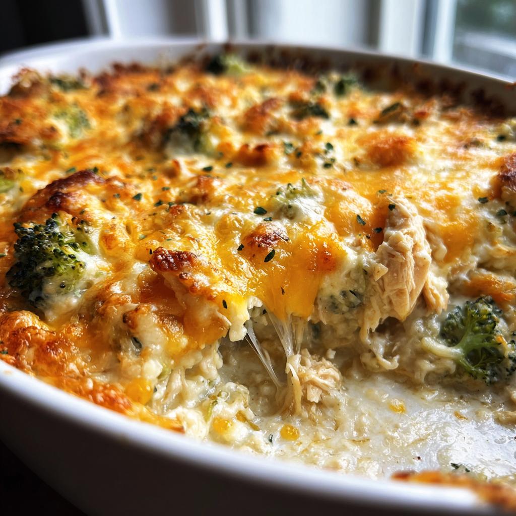 Easy Low Carb Chicken Casserole - detail 3