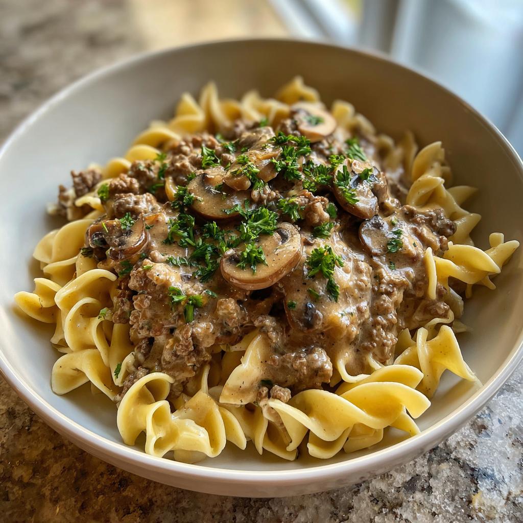 Ground Beef Stroganoff - Cooking Up Memories - detail 1