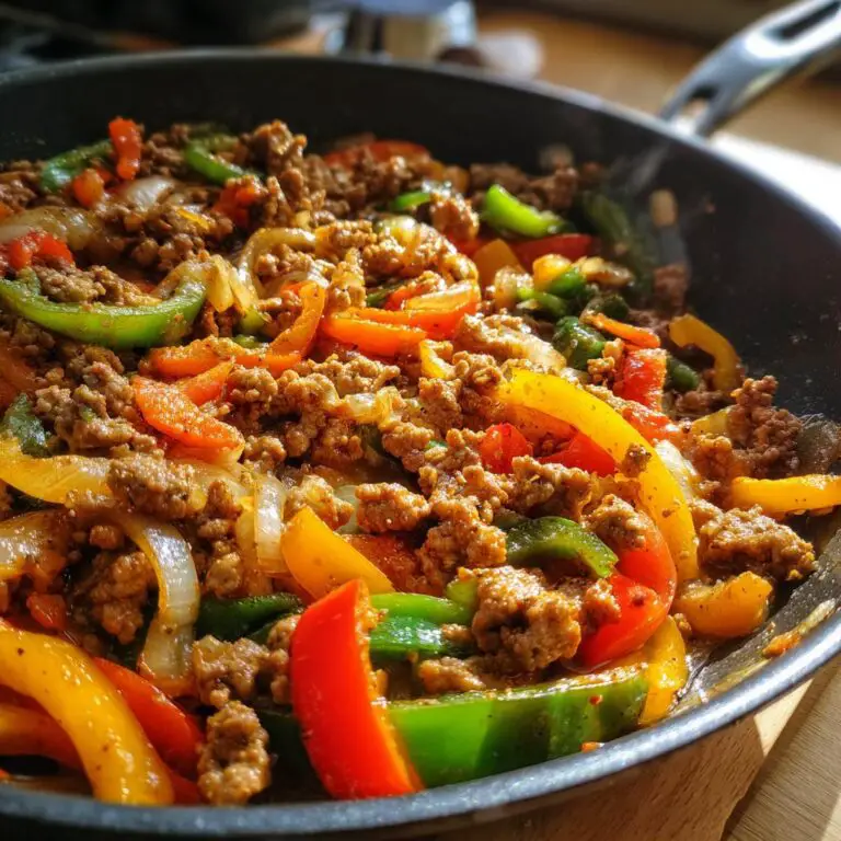Ground Turkey and Peppers – Quick, Healthy & Full of Flavor!