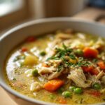 Healthy Chicken Pot Pie Soup