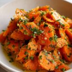 Healthy Smashed Carrots