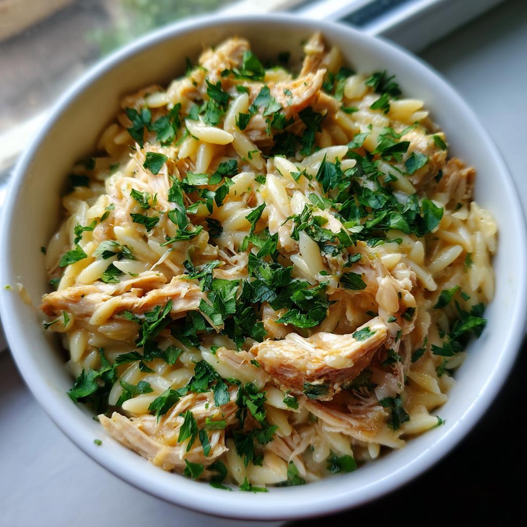 High Protein Chicken Orzo - detail 1