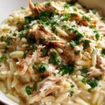 High Protein Chicken Orzo