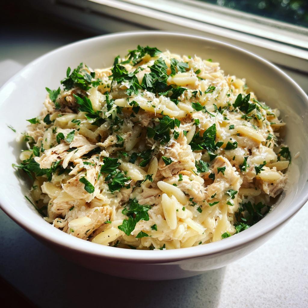 High Protein Chicken Orzo - detail 2