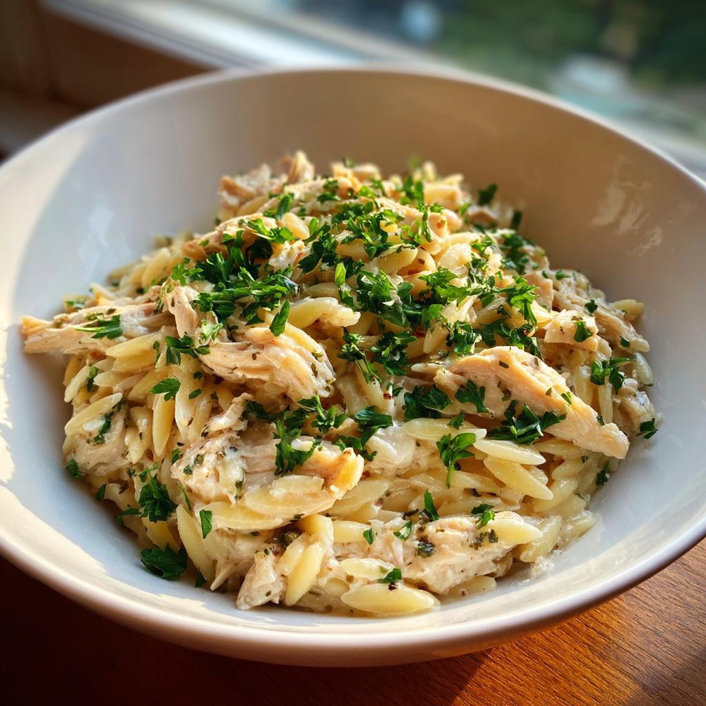 High Protein Chicken Orzo - detail 3