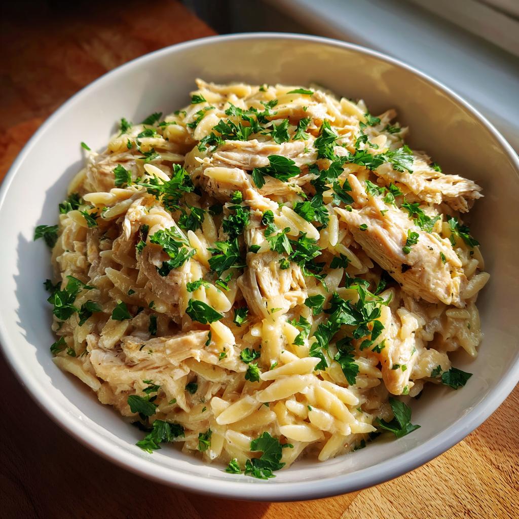 High Protein Chicken Orzo - detail 4