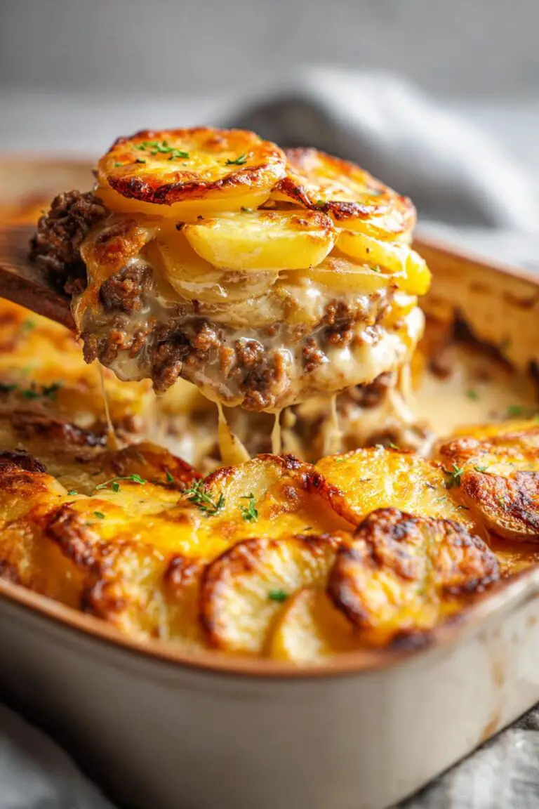 Hobo Casserole with Ground Beef & Potatoes – Quick & Delicious!