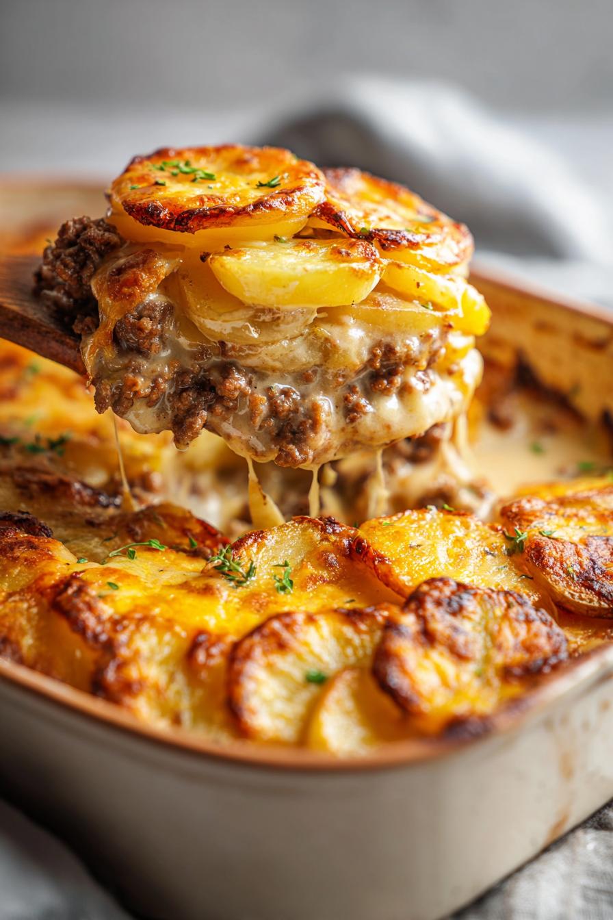 Hobo Casserole with Ground Beef & Potatoes – Quick & Delicious!