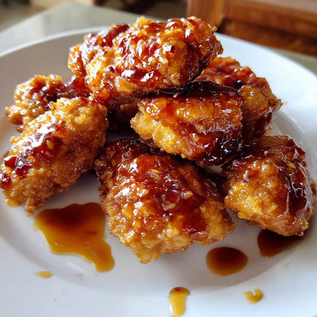 Honey Garlic Chicken - detail 2