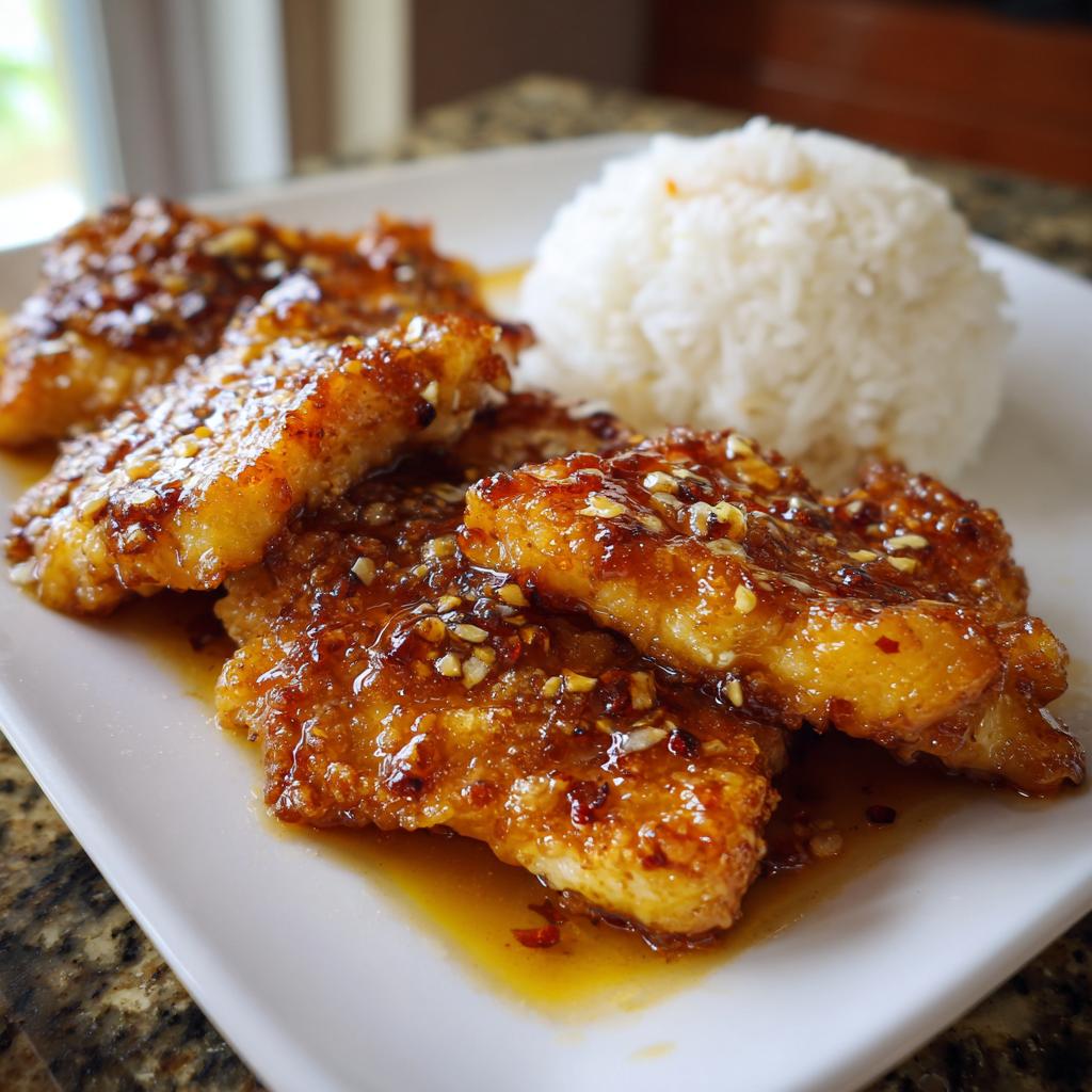 Honey Garlic Chicken Recipe - detail 2