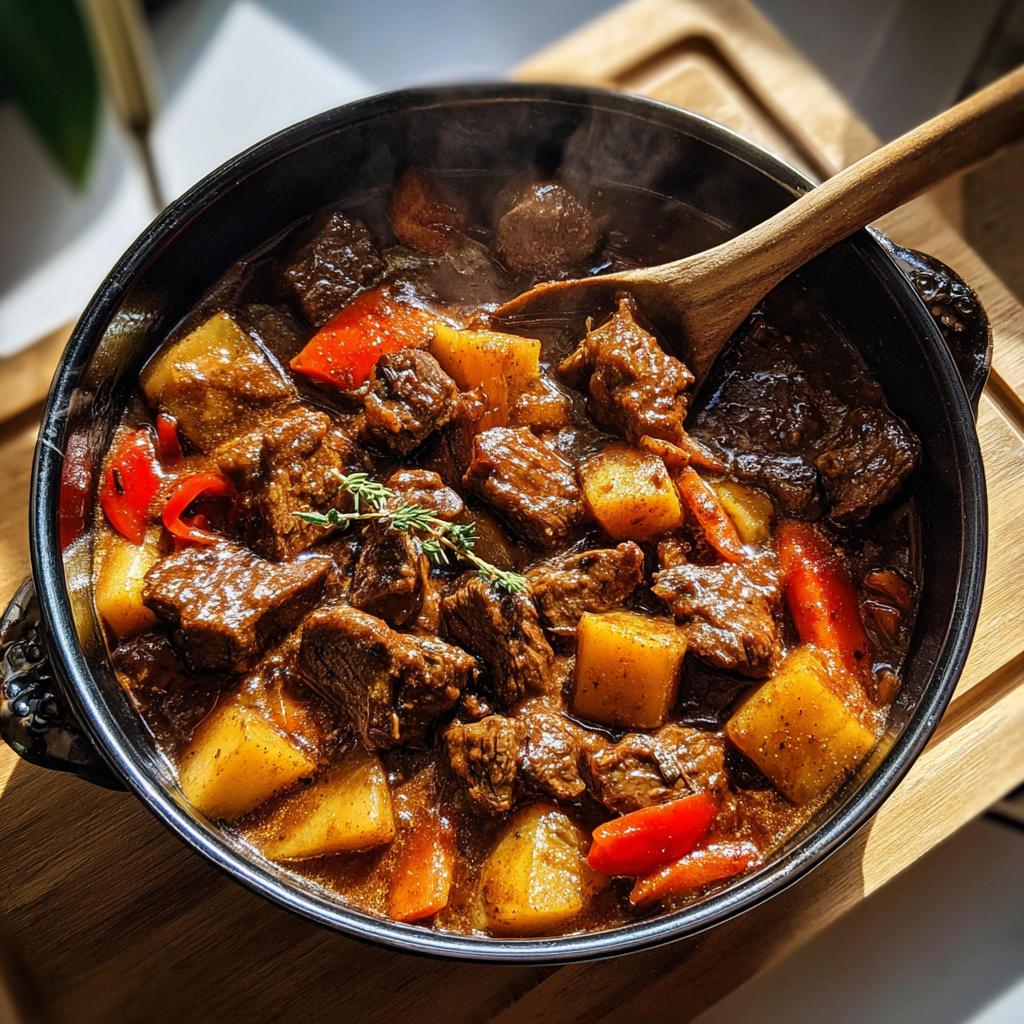 How To Make German Goulash - detail 1