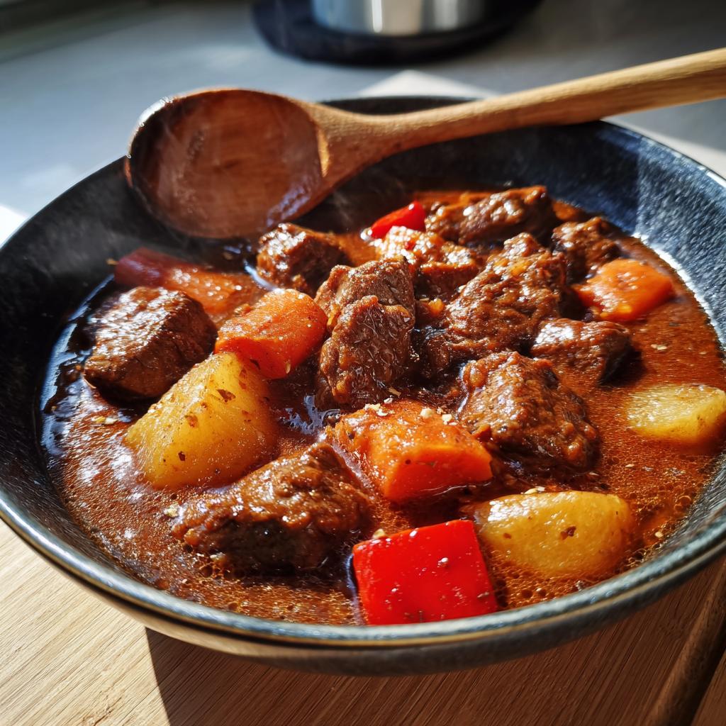 How To Make German Goulash - detail 3