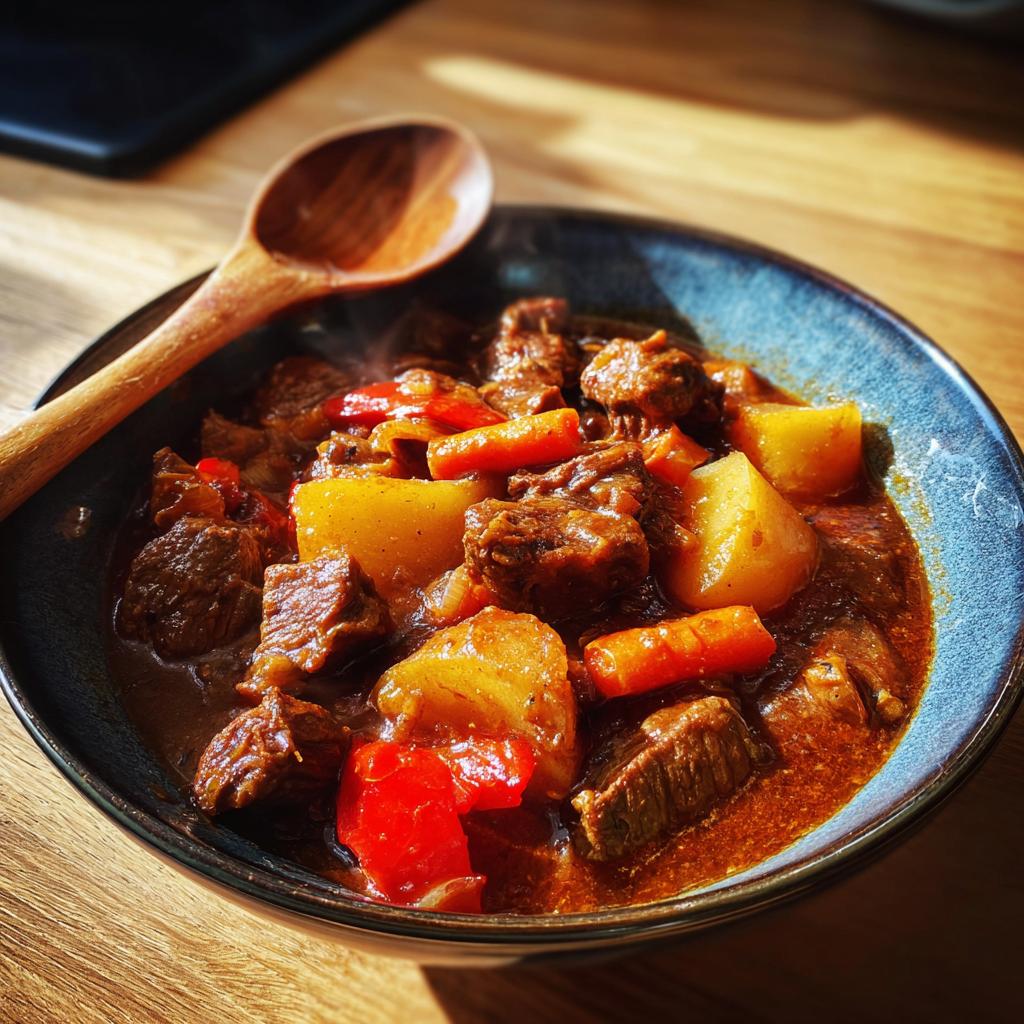 How To Make German Goulash - detail 4