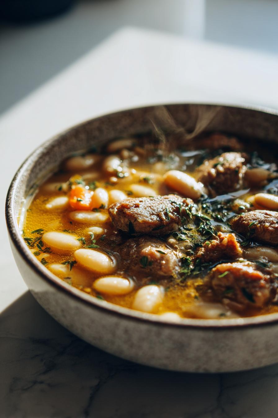 Italian Sausage White Bean Soup