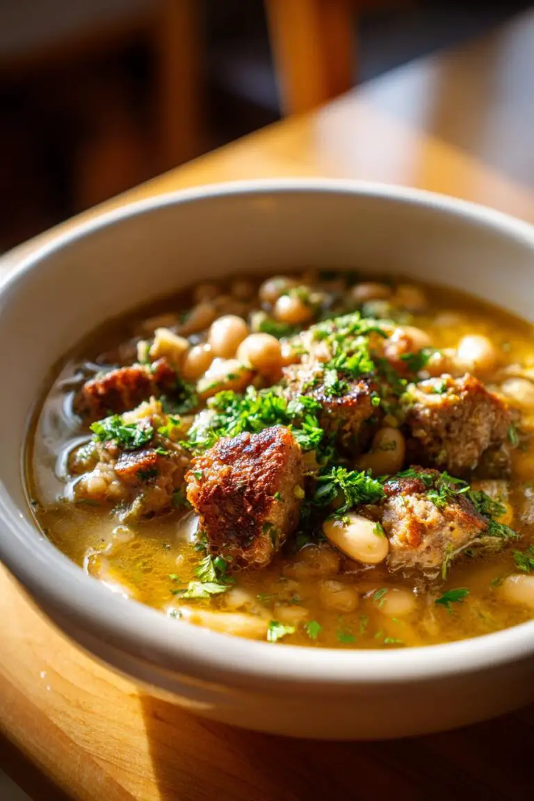 Italian Sausage White Bean Soup