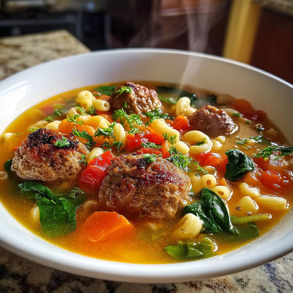 Meatball Soup Recipe - detail 1