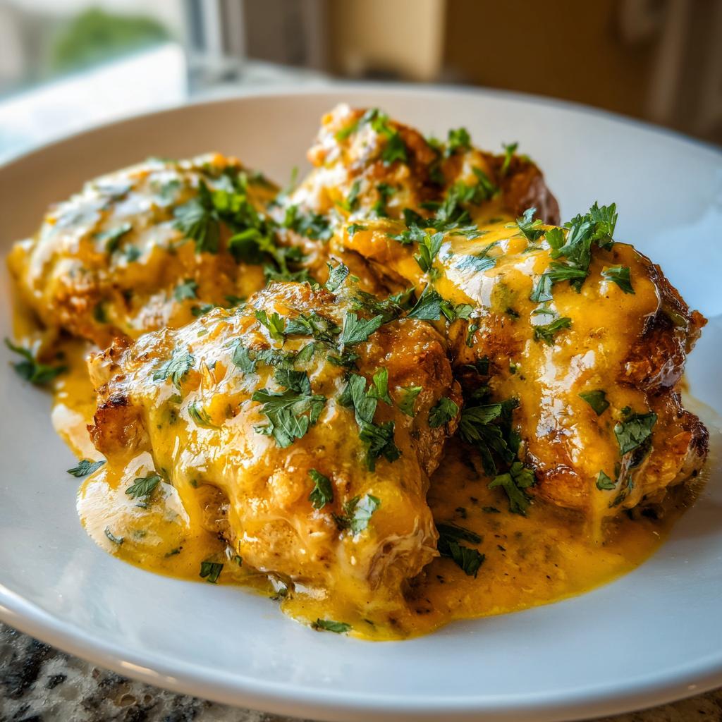 Mexican Chicken with Cheese Sauce Recipe - detail 1