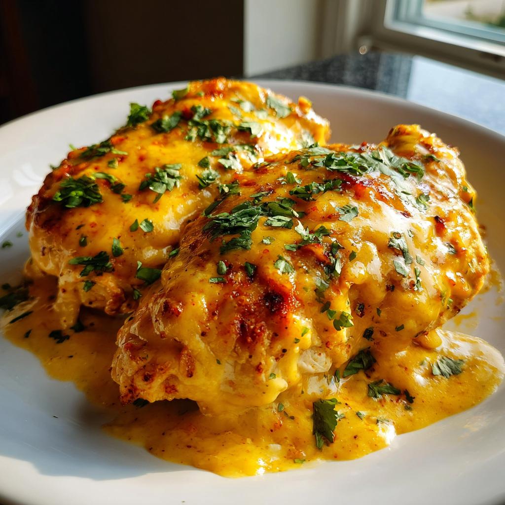 Mexican Chicken with Cheese Sauce Recipe - detail 2