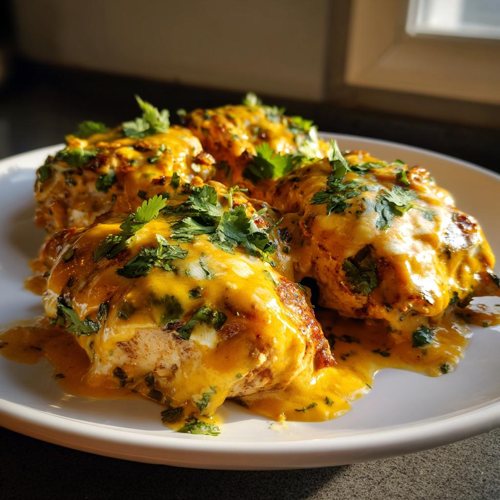 Mexican Chicken with Cheese Sauce Recipe - detail 4