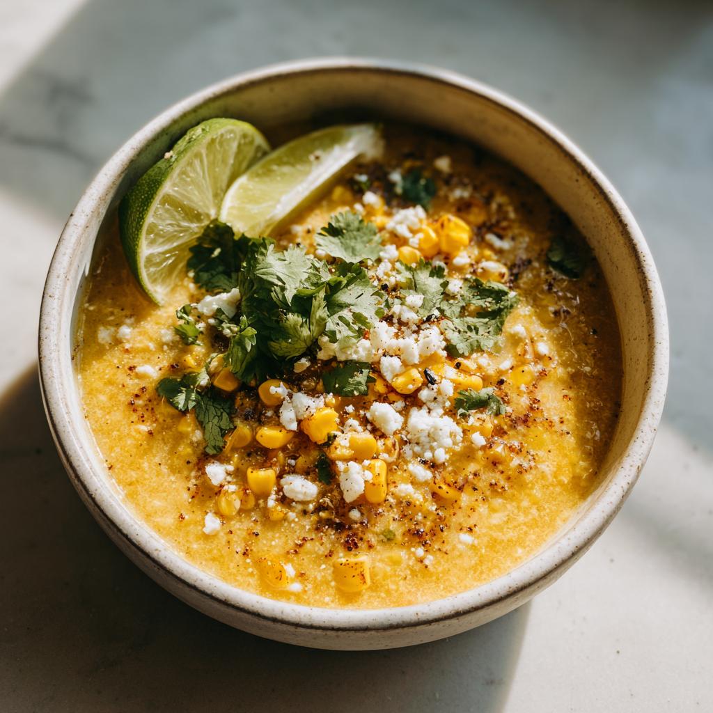 Mexican Street Corn Soup - detail 1