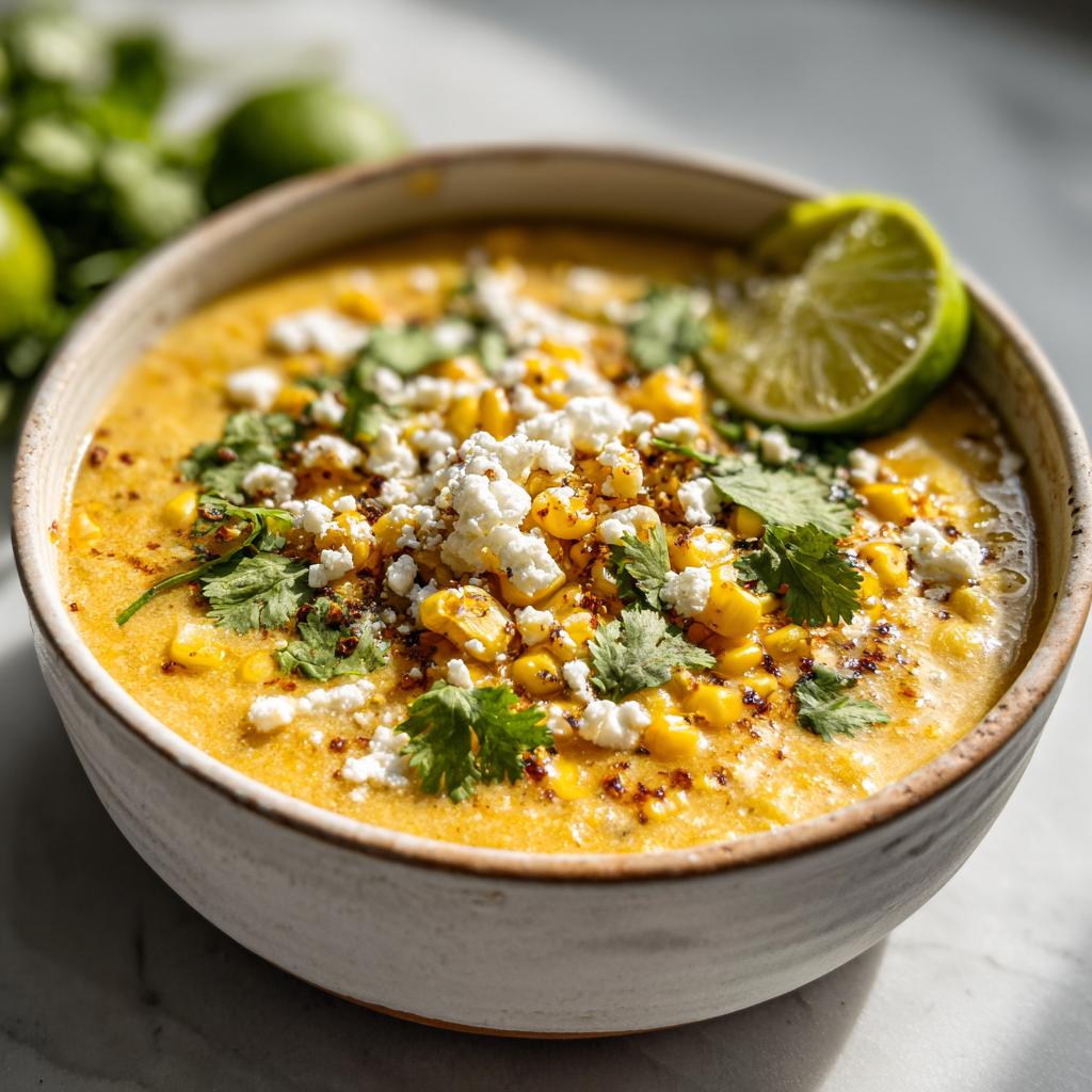 Mexican Street Corn Soup - detail 3