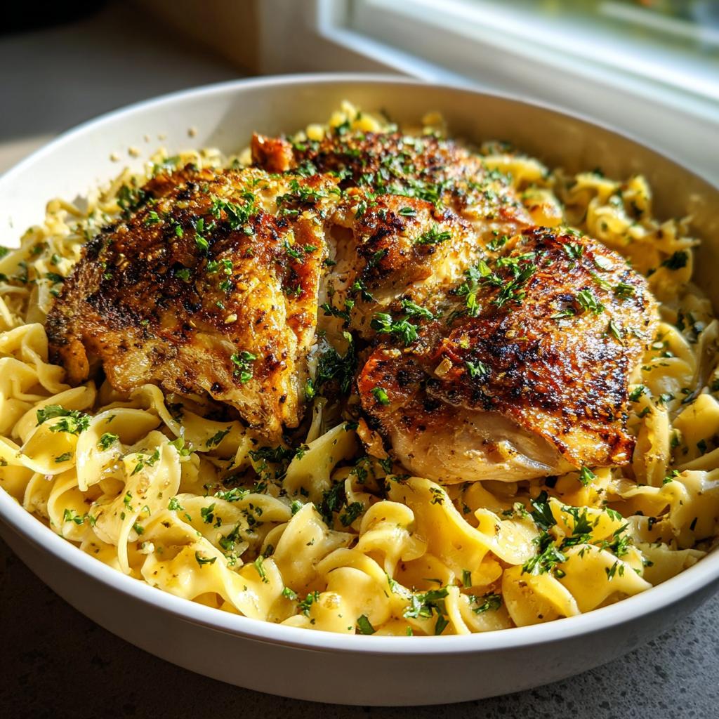 One-Pan Chicken with Buttered Noodles - detail 3