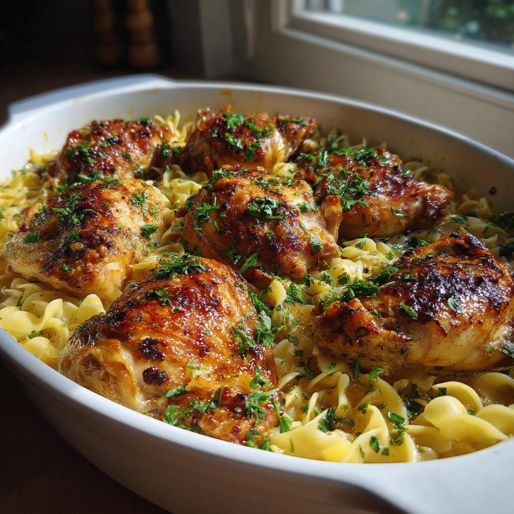 One-Pan Chicken with Buttered Noodles - detail 4