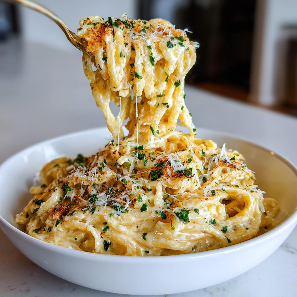 One Pot Creamy Garlic Pasta - detail 4