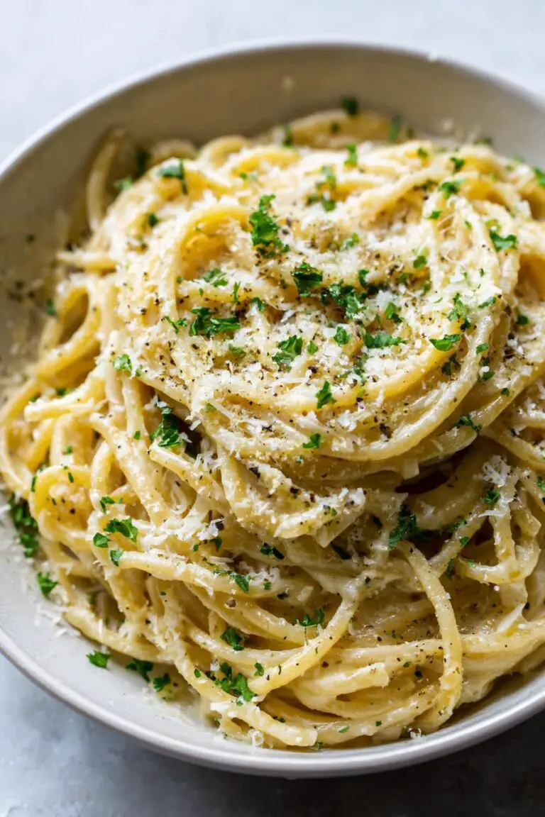 One Pot Creamy Garlic Pasta