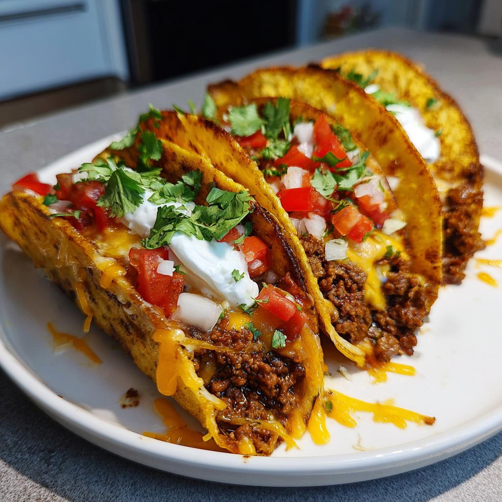 Oven-Baked Cheesy Tacos (Crispy & Loaded) You'll Love - detail 1