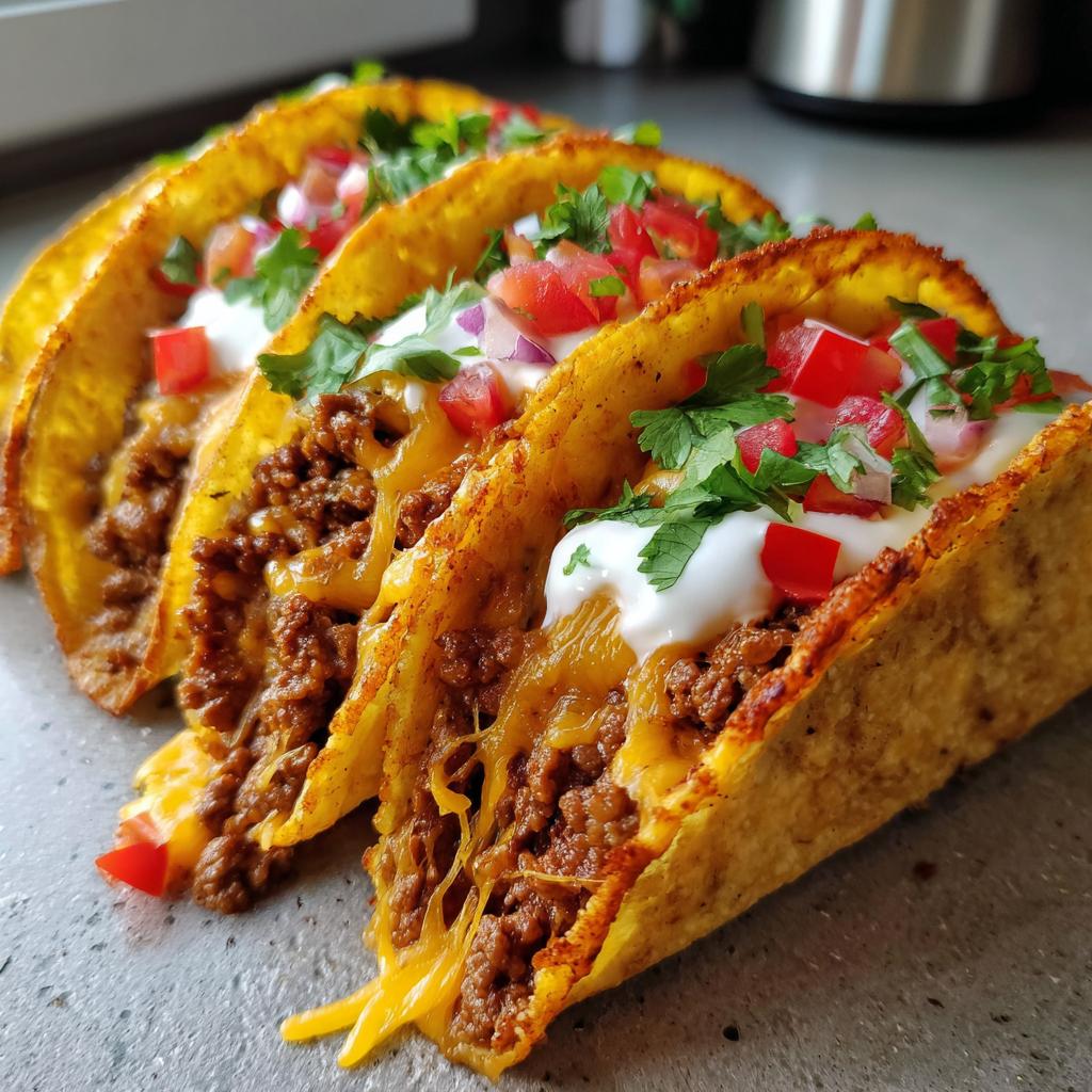 Oven-Baked Cheesy Tacos (Crispy & Loaded) You'll Love - detail 2