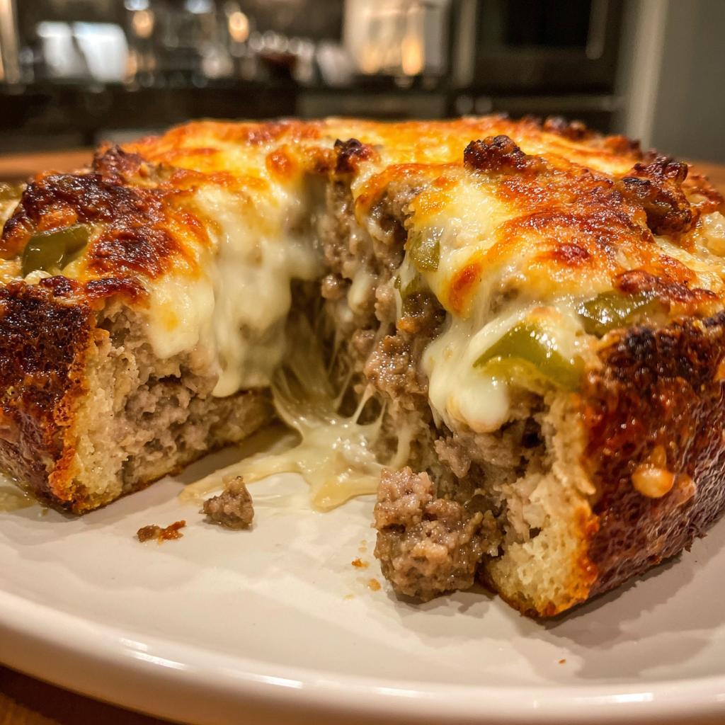 Philly Cheesesteak Meatloaf – Juicy, Cheesy & Packed with Bold Flavor - detail 1