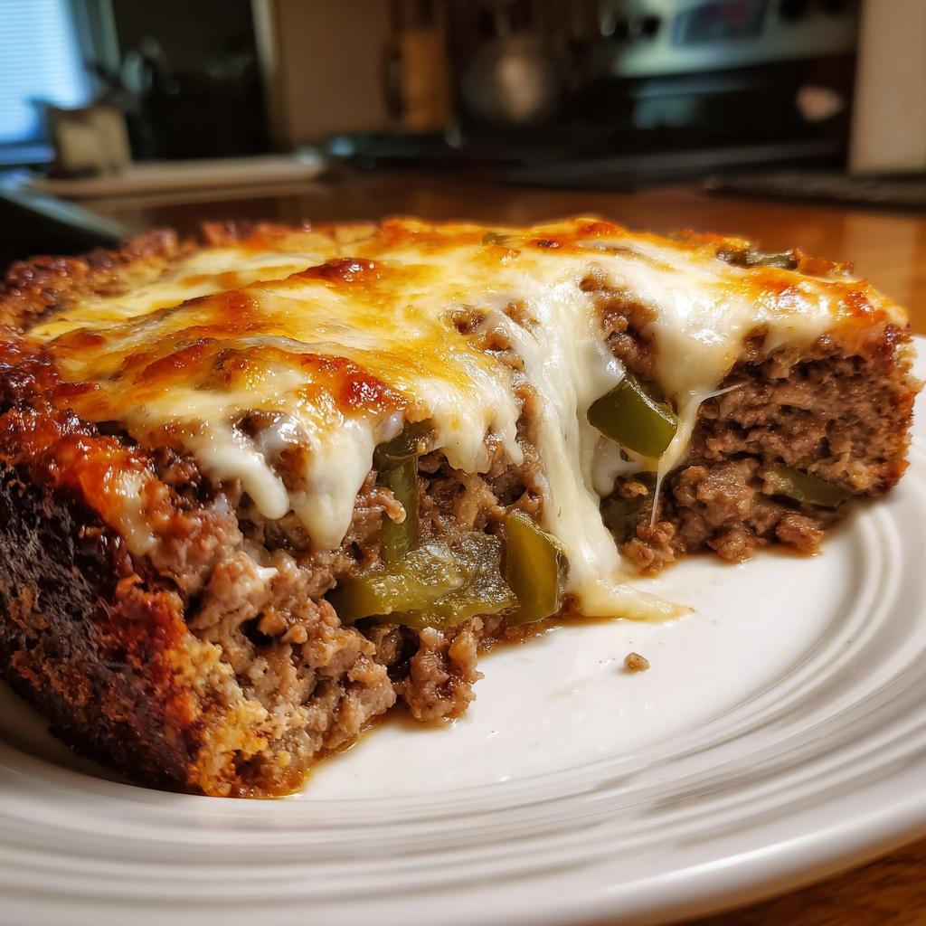 Philly Cheesesteak Meatloaf – Juicy, Cheesy & Packed with Bold Flavor - detail 2