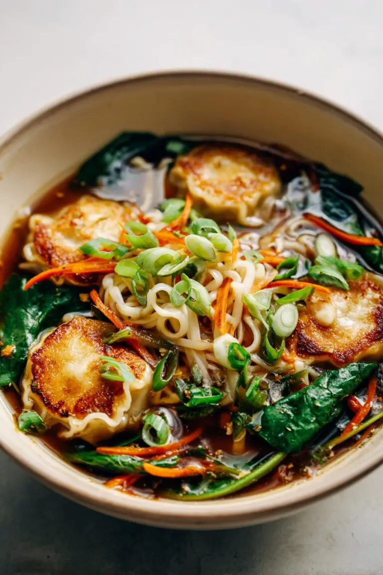 Potsticker Noodle Bowls