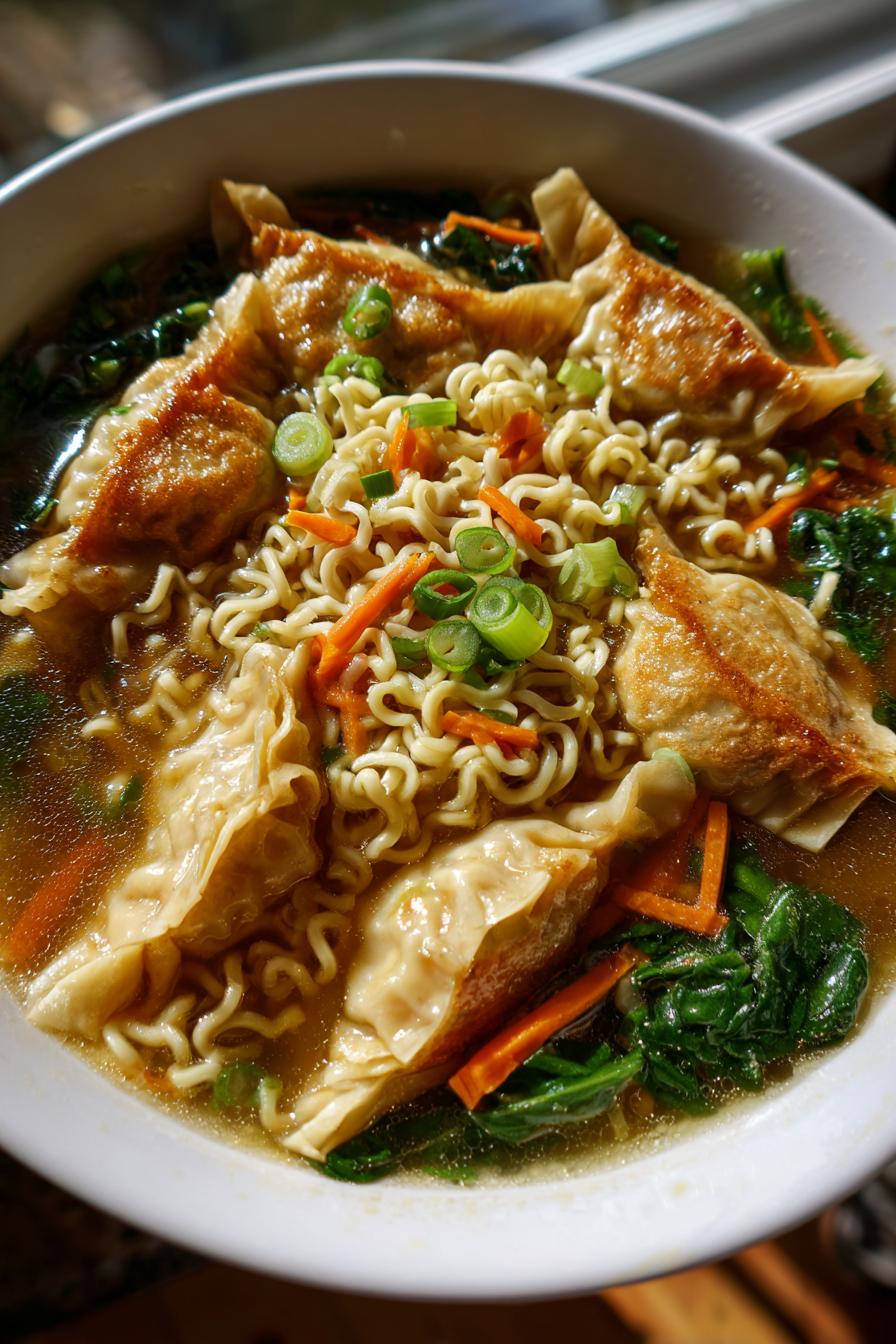 Potsticker Noodle Bowls