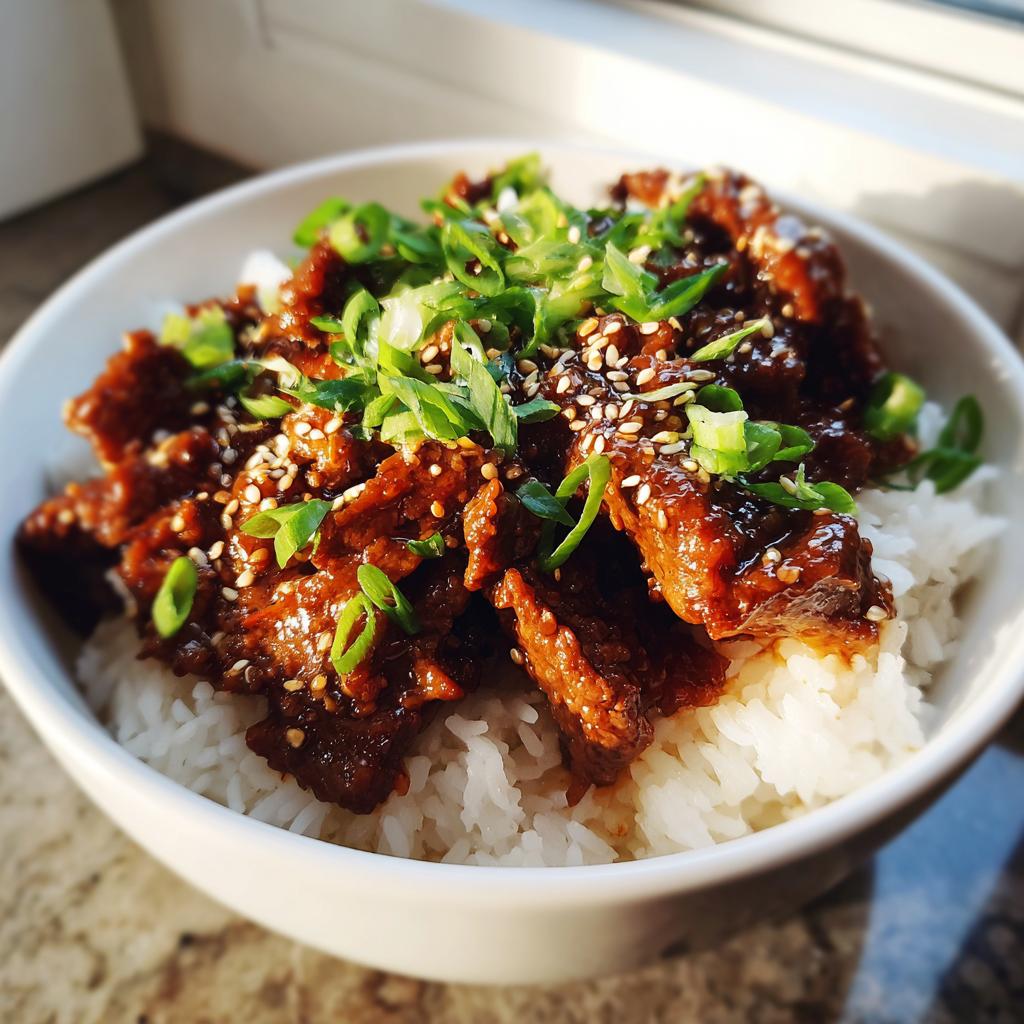 Quick & Easy Korean Ground Beef Bowl – Better Than Takeout! - detail 1