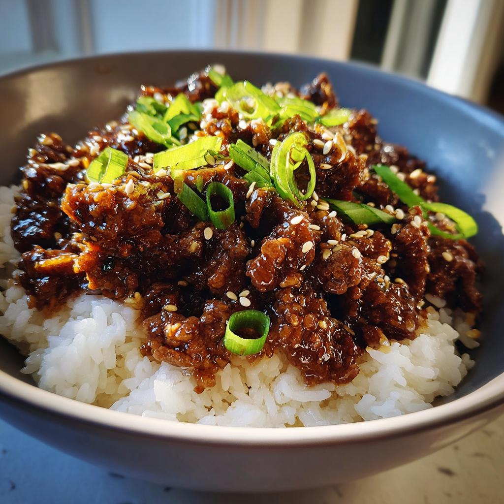 Quick & Easy Korean Ground Beef Bowl – Better Than Takeout! - detail 2