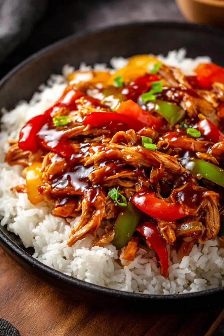 Quick & Healthy Honey BBQ Chicken Rice for Busy Weeknights