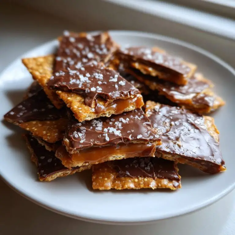 Salted Caramel Cracker Bites
