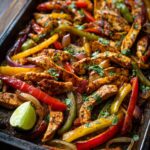 Sheet Pan Chicken Fajitas