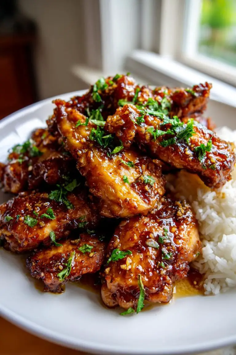 Slow Cooker Brown Sugar Garlic Chicken