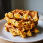 Spicy Cheddar Jalapeño Cornbread Waffles You’ll Love