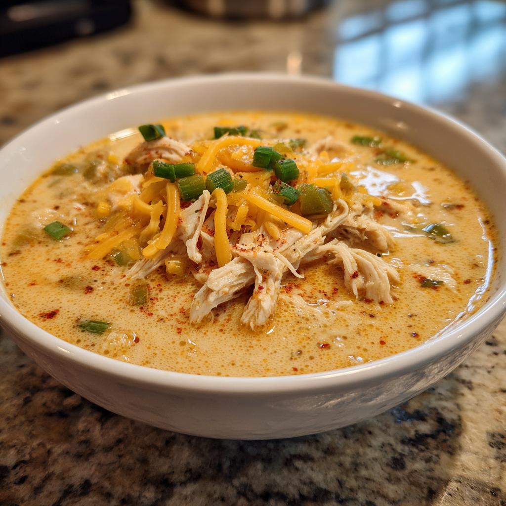 Spicy Jalapeño Popper Chicken Soup - detail 3