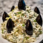 Spinach dip graveyard scene