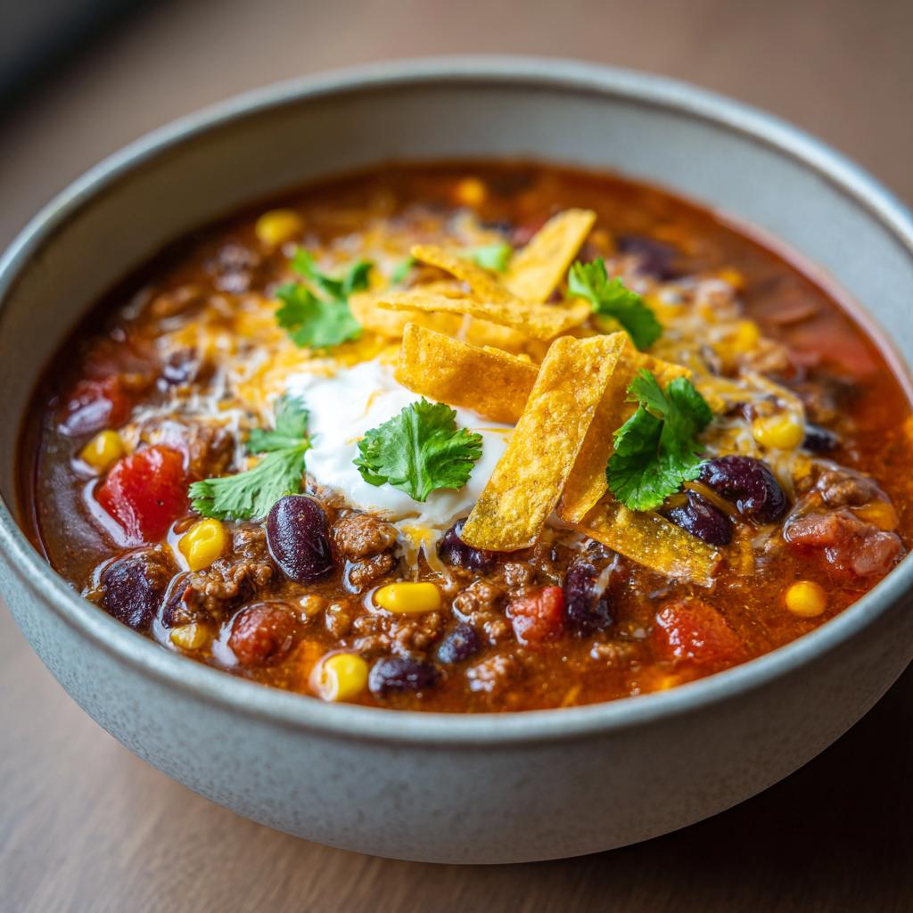 The Best Taco Soup Recipe - detail 4