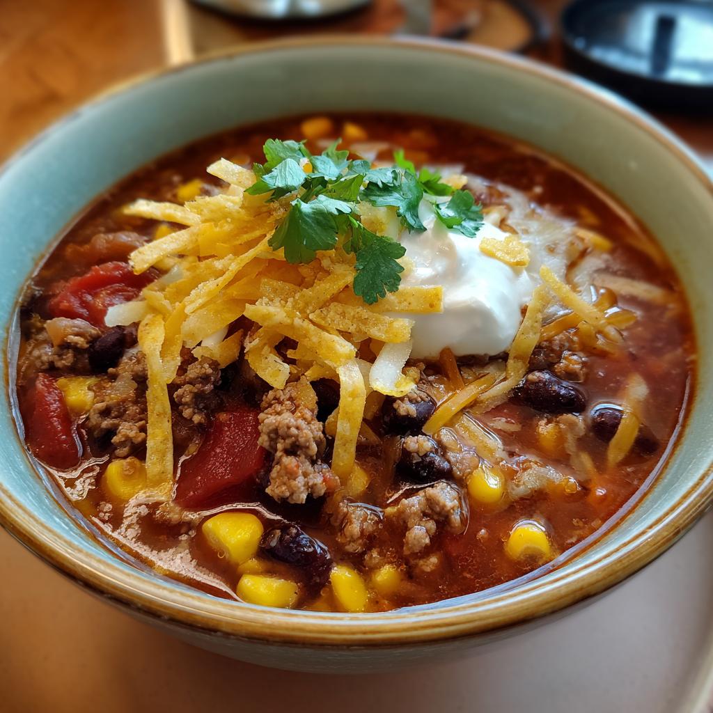 The Best Taco Soup Recipe - detail 3