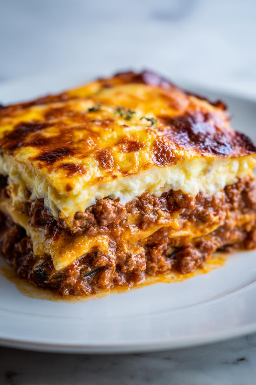 Traditional Outrageously Delicious Greek Moussaka Recipe